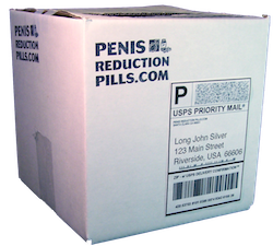 Box w shipping label