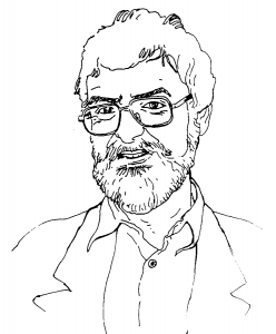 Face 041 Distinguished-looking bearded professor-type dude.